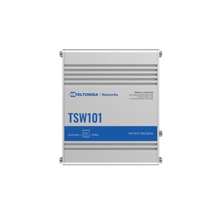 Teltonika TSW101 Switch Gigabit 5x RJ45 PoE+ 60W Teltonika