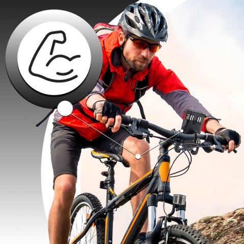 Uchwyt na telefon 360 stopni na kierownice rowerowy motocyklowy 4,7-7 sr253 RTO