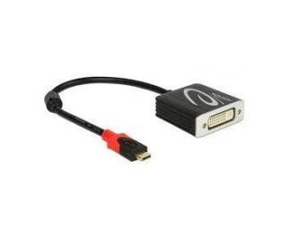 DeLOCK 62734 adapter kablowy 0,2 m DisplayPort HDMI Typu A (Standard) Czarny DELOCK