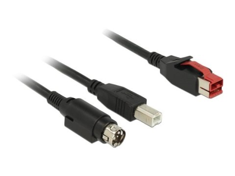 DeLOCK 85489 kabel USB USB 2.0 3 m USB B Czarny DELOCK