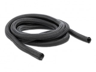 DeLOCK Koszulka pleciona, rozciągana 10 m x 25 mm czarna DELOCK
