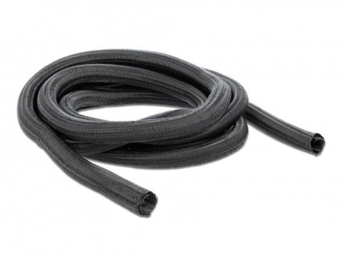 DeLOCK Koszulka pleciona, rozciągana 10 m x 25 mm czarna DELOCK