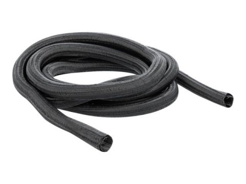 DeLOCK Koszulka pleciona, rozciągana 10 m x 25 mm czarna DELOCK