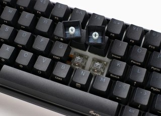 Ducky One 3 Classic Mini klawiatura Gaming USB Niemiecki Czarny, Biały Ducky
