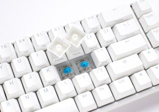 Ducky One 3 Classic Pure White SF klawiatura Gaming USB Niemiecki Biały Ducky