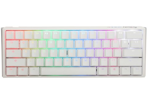Ducky One 3 Mini Pure White klawiatura Gaming USB Niemiecki Biały Ducky