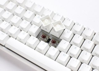 Ducky One 3 Mini Pure White klawiatura Gaming USB Niemiecki Biały Ducky