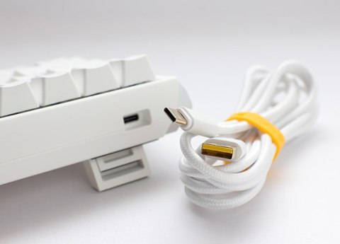 Ducky One 3 Mini Pure White klawiatura Gaming USB Niemiecki Biały Ducky