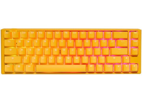 Ducky One 3 SF Yellow klawiatura Gaming USB Niemiecki Żółty Ducky