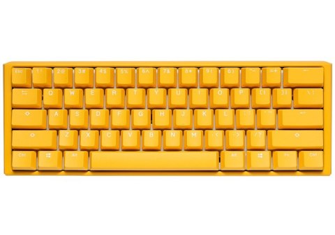 Ducky One 3 Yellow Mini klawiatura Gaming USB Niemiecki Żółty Ducky