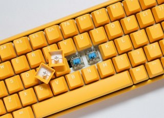 Ducky One 3 Yellow Mini klawiatura Gaming USB Niemiecki Żółty Ducky