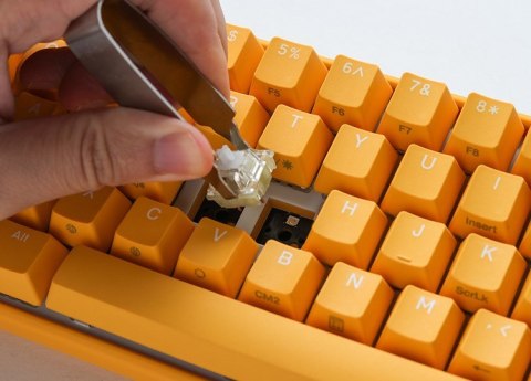 Ducky One 3 Yellow SF klawiatura Gaming USB US English Żółty Ducky