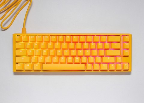 Ducky One 3 Yellow SF klawiatura Gaming USB US English Żółty Ducky
