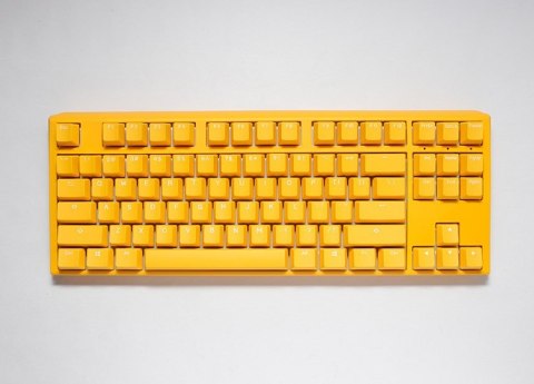 Ducky One 3 Yellow TKL klawiatura Gaming USB Niemiecki Żółty Ducky