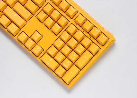 Ducky One 3 Yellow klawiatura Gaming USB Niemiecki Żółty Ducky