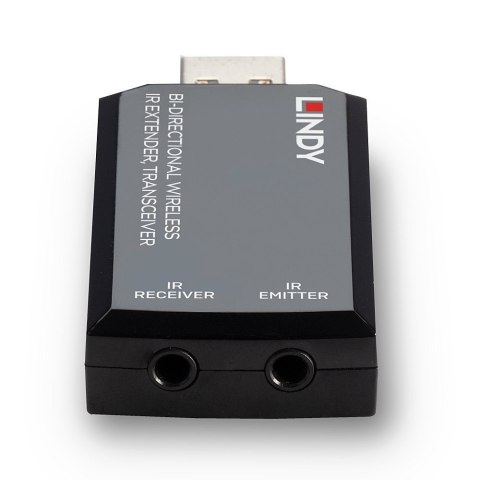 Lindy 38331 przedłużacz AV Nadajnik i transceiver AV Czarny LINDY