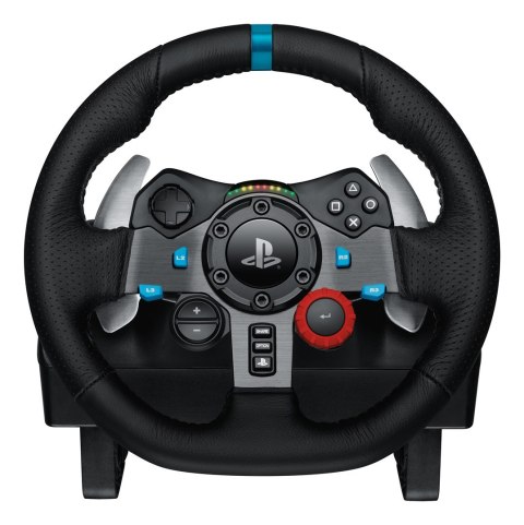 Logitech G 991-000539 kontroler gier Aluminium, Czarny USB Kierownica + pedały + zestaw słuchawkowy PC, PlayStation 4, PlayStati Logitech