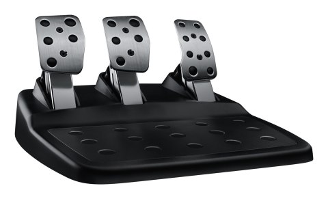 Logitech G 991-000539 kontroler gier Aluminium, Czarny USB Kierownica + pedały + zestaw słuchawkowy PC, PlayStation 4, PlayStati Logitech