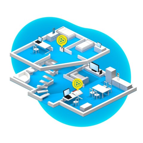 Repeater FRITZ! 1200 AX Wzmacniacz sieciowy 2400 Mbit/s Biały FRITZ