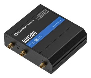 Teltonika RUT200 | Przemysłowy Router LTE | 4G/LTE Cat.4, 2x LAN 100Mb/s WiFi 2,4GHz, RMS Teltonika