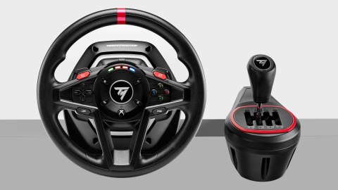 Thrustmaster T128 Shifter Pack, Kierownica + Pedały, PC, Xbox, Przycisk hamulca ręcznego, Przycisk View, Przycisk ustawień, Przy THRUSTMASTER