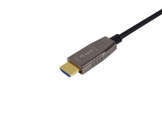Ultra High Speed - Kabel HDMI z Ethernetem - HDMI męski na męski HDMI - 50,0 m - Aktywny kabel optyczny (AOC), obsługa 8K 60 Hz EQUIP