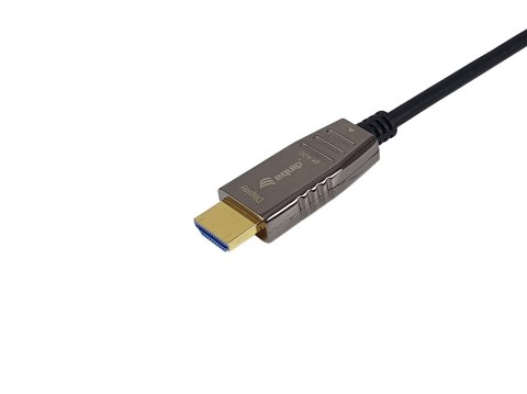 Ultra High Speed - Kabel HDMI z Ethernetem - HDMI męski na męski HDMI - 50,0 m - Aktywny kabel optyczny (AOC), obsługa 8K 60 Hz EQUIP