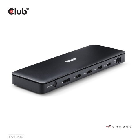 Club3D Thunderbolt4 12-w-1 Stacja dokująca 3 Wyświetlacze St/Bu sprzedaż detaliczna DELOCK