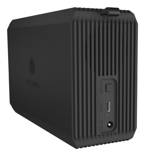 ICY BOX IB-RD3720-CU3 Obudowa HDD/SSD Czarny 2.5/3.5" RAIDSONIC