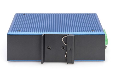 Industrial 8+2-Port Fast Ethernet PoE Switch 8 Port PoE FE RJ45, 2 GE SFP Ports DIGITUS