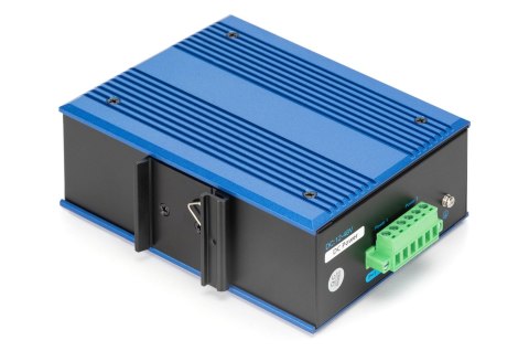 Industrialny przełącznik Ethernet 8+2 -Port Gigabit PoE Switch 8 Port GE PoE RJ45, 2 GE SFP Port DIGITUS