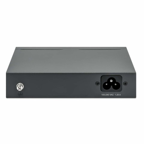 Intellinet 561792 przełącznik sieciowy Gigabit Ethernet (10/100/1000) Obsługa PoE Czarny Intellinet