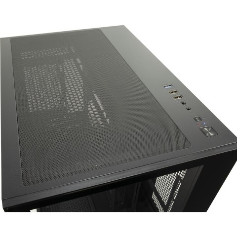 Inter-Tech C-501 Aspect Midi Tower Czarny Inter-Tech