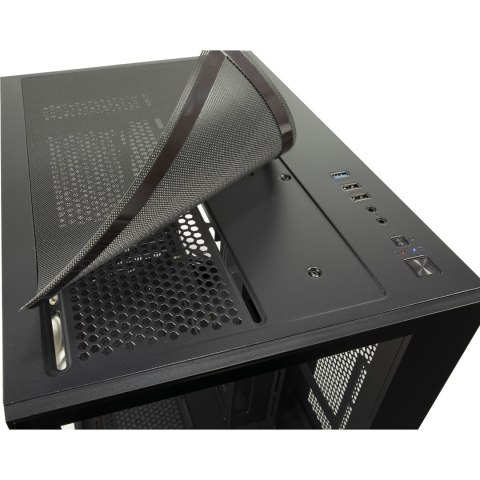 Inter-Tech C-501 Aspect Midi Tower Czarny Inter-Tech
