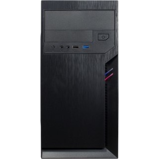 Inter-Tech IT-6502 Romea Micro Tower Czarny Inter-Tech