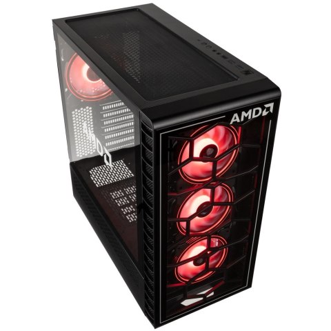 Kolink Observatory Y AMD SE ARGB Midi Tower Czarny, Przezroczysty KOLINK