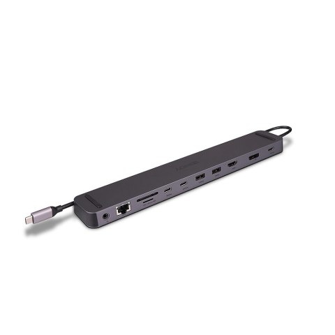Lindy 43392 stacja dokująca Dokujący USB 3.2 Gen 1 (3.1 Gen 1) Type-C Antracyt LINDY
