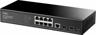 Przełącznik Cudy 8-Port Layer 2 Managed Gigabit z 2 Gigabit SFP CUDY