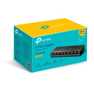 Switch TP-LINK TL-LS1008G (8x 10/100/1000Mbps) TP-LINK