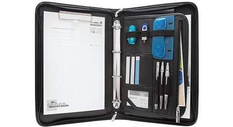 Wedo 58 5001 organizer Skóra, Nylon Czarny WEDO
