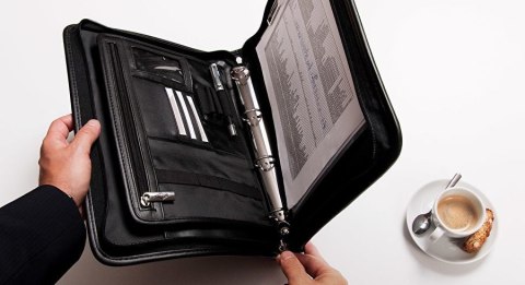 Wedo 58 5001 organizer Skóra, Nylon Czarny WEDO