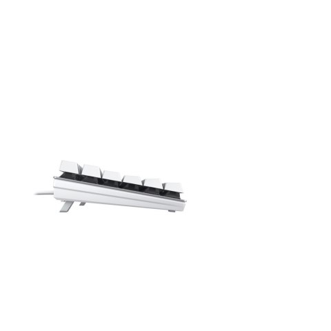 CHERRY KC 200 MX klawiatura Uniwersalne USB QWERTZ Niemiecki Srebrny, Biały Cherry