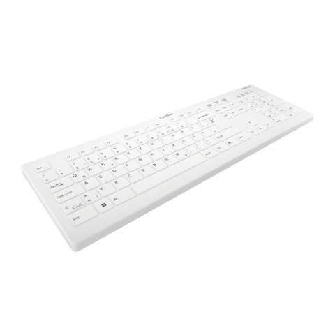 CHERRY Klawiatura AK-C8112 Medyczna bezprzewodowa DE biała bezprzewodowa Cherry