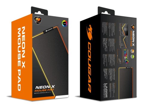 COUGAR CGR-NEON-X Podkładka dla graczy Czarny COUGAR