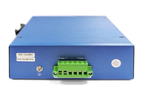 Digitus Przemysłowy 16+2 portowy zarządzany przełącznik Gigabit Ethernet PoE L2 DIGITUS
