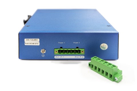 Digitus Przemysłowy 16+2 portowy zarządzany przełącznik Gigabit Ethernet PoE L2 DIGITUS