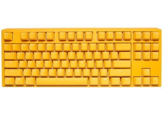 Ducky One 3 Yellow TKL klawiatura Gaming USB Niemiecki Żółty Ducky