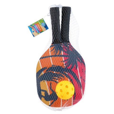 Eddy Toys - Zestaw do gry w pickleball z rakietkami i piłką 3 elementy Eddy Toys