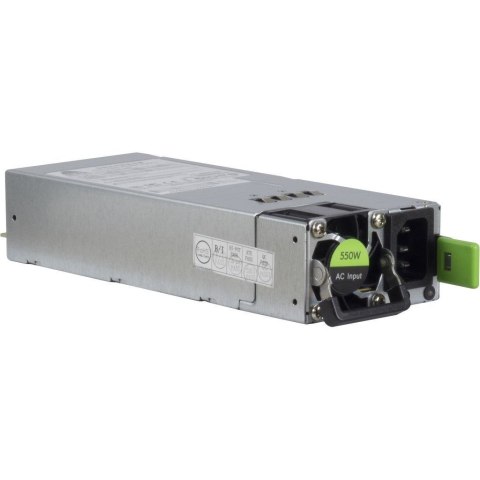 Inter-Tech Aspower R2A-DV0550-N moduł zasilaczy 550 W 20+4 pin ATX Stal nierdzewna Inter-Tech