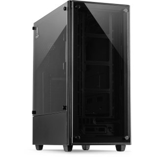Inter-Tech C-303 Mirror Full Tower Czarny Inter-Tech